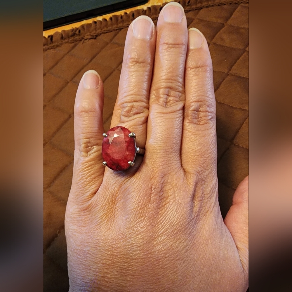 925 Ruby Ring - image 6